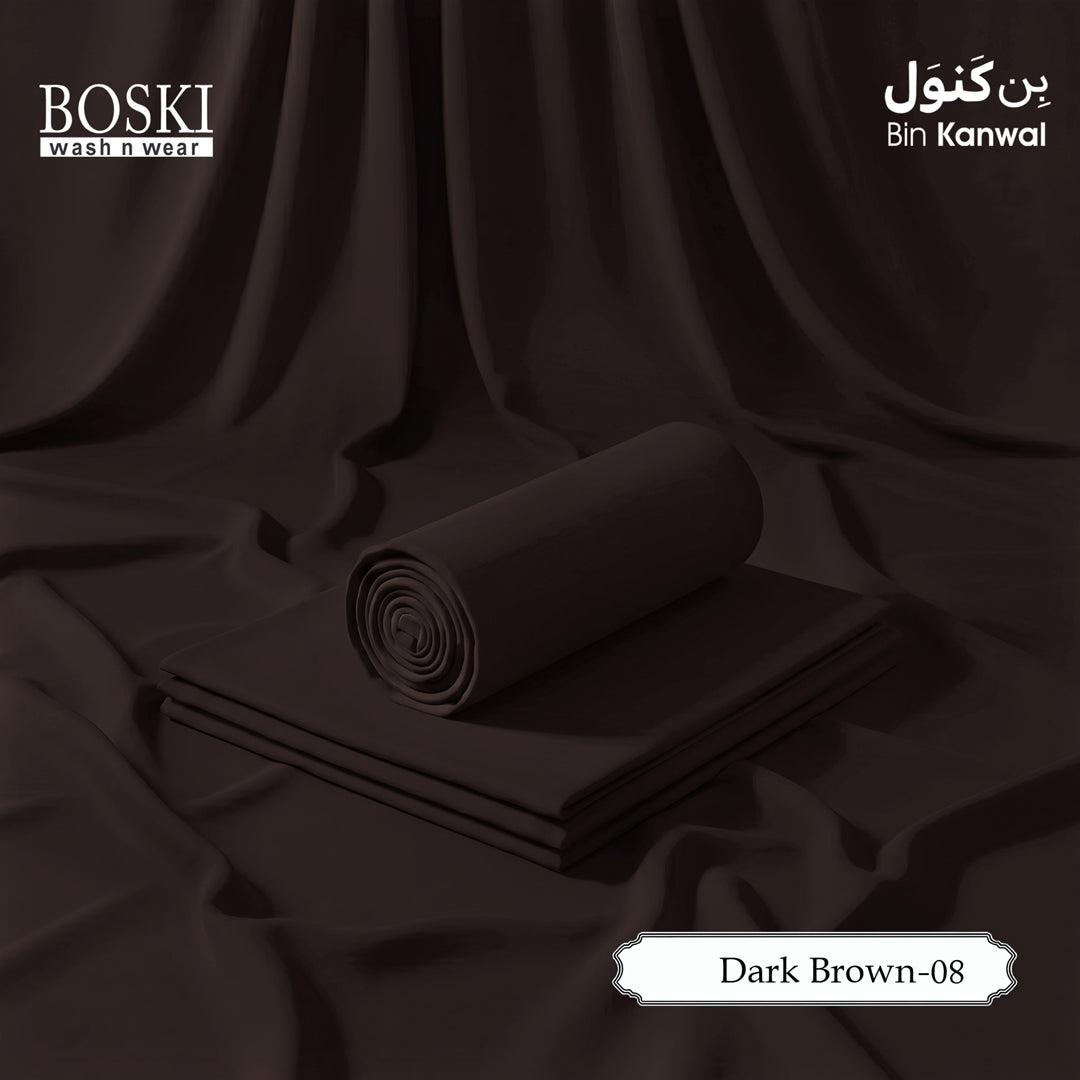 Wash & Wear Boski - Dark Brown-08