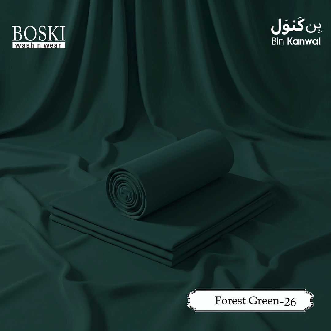 Wash & Wear Boski - Forest Green-26