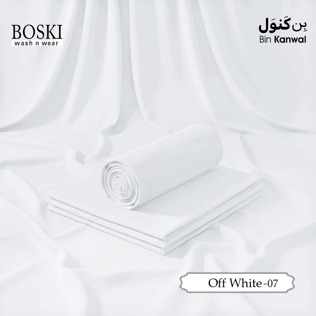 Wash & Wear Boski - Off White-07