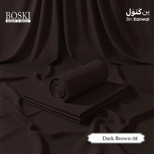 Wash & Wear Boski - Dark Brown-08