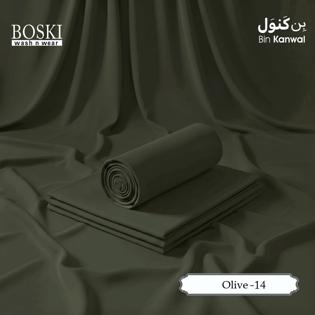 Wash & Wear Boski - Olive-14