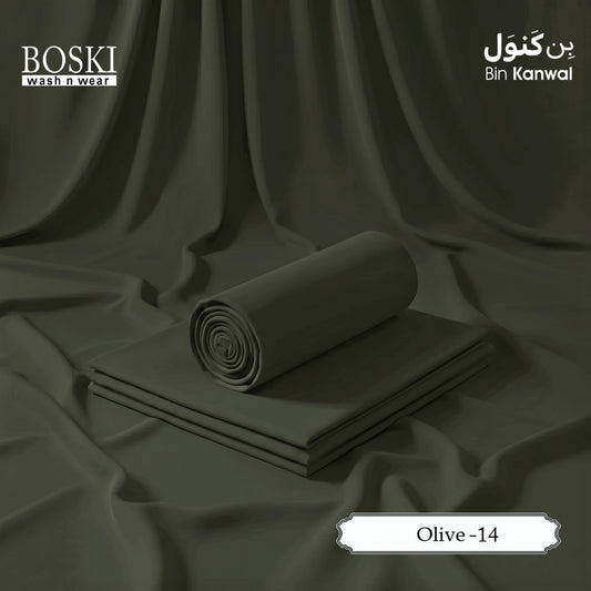Wash & Wear Boski - Olive-14