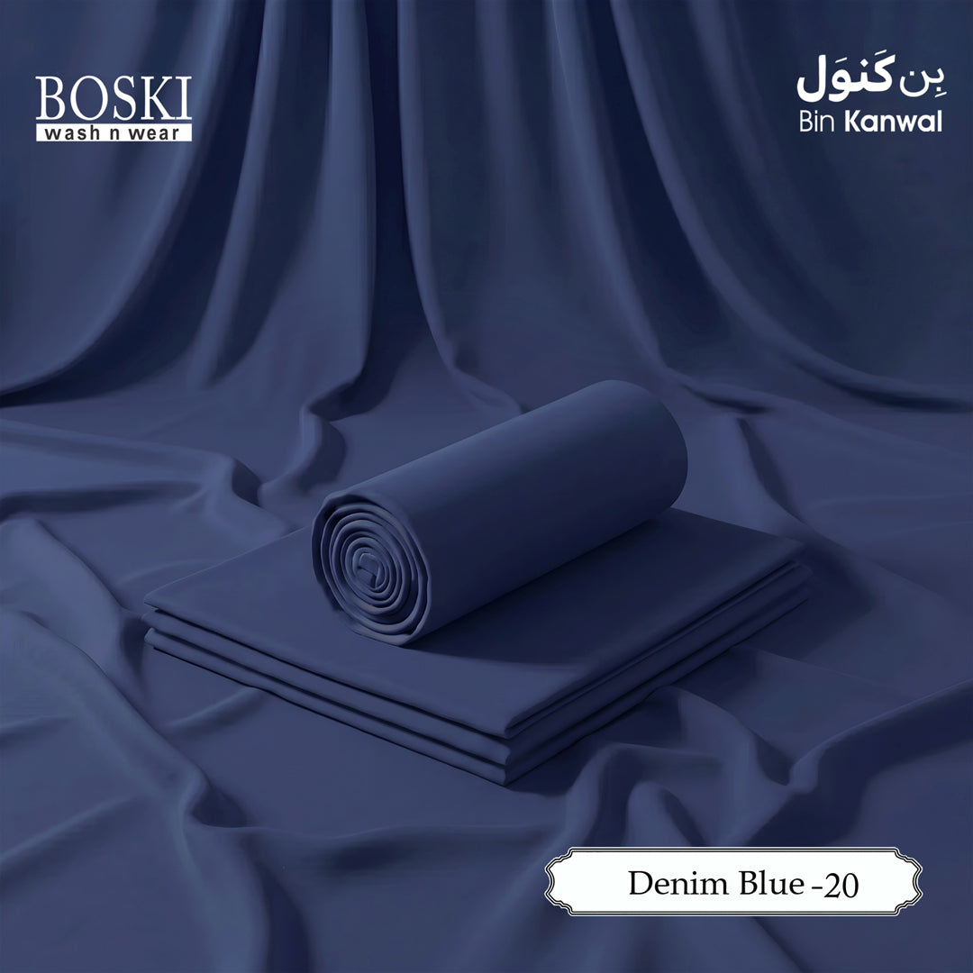 Wash & Wear Boski - Denim Blue-20