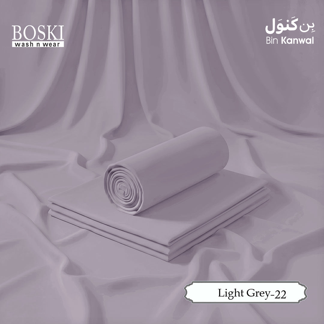Wash & Wear Boski - Light Grey-22