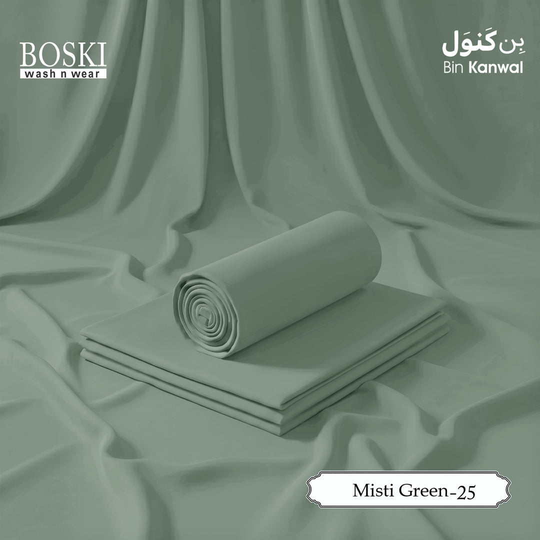 Wash & Wear Boski - Misti Green-25