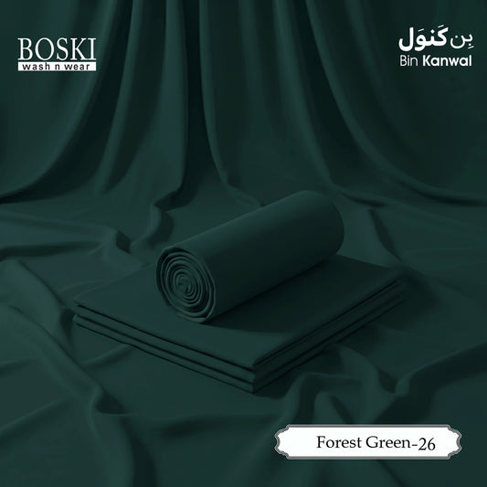 Wash & Wear Boski - Forest Green-26
