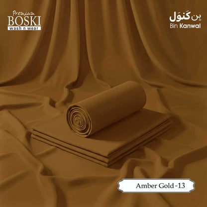 Boski Wash & Wear - Amber Gold-13