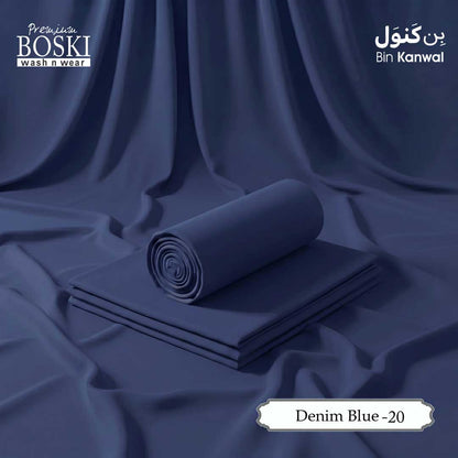 Boski Wash & Wear - Denim Blue-20
