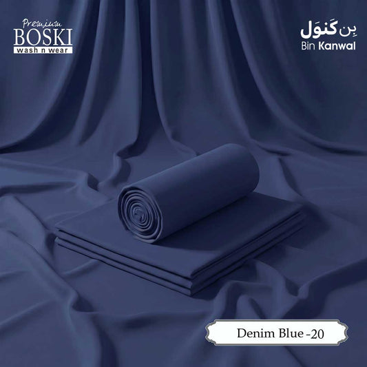 Boski Wash & Wear - Denim Blue-20