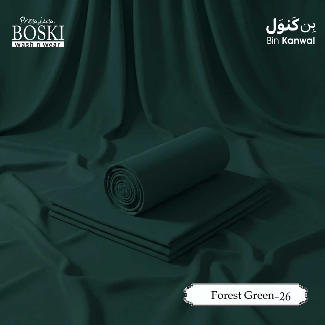 Boski Wash & Wear - Forest Green-26