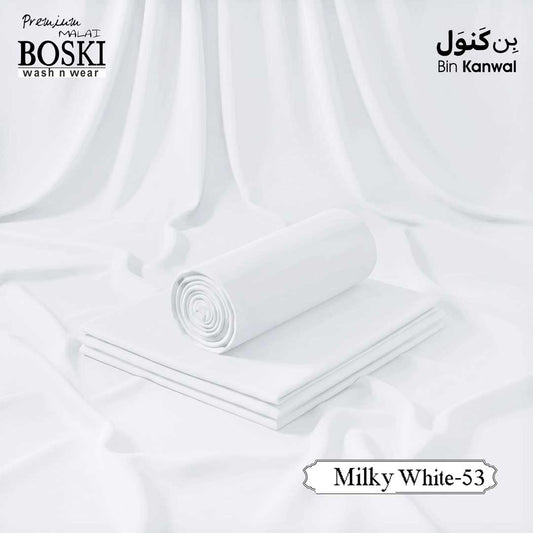 Premium Malai Boski - Milky White 53